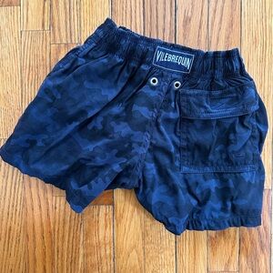 Vilebrequin Boys' Dark Navy Camo Swim Shorts